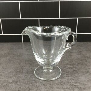 Vintage Fostoria Century Creamer Elegant Clear Glass 1950s